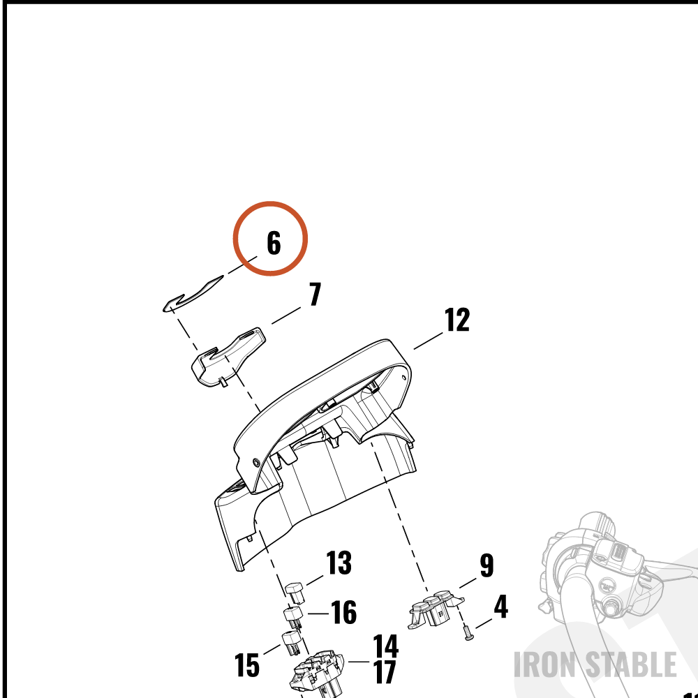 Harley-Davidson Medallion, Fork Lock