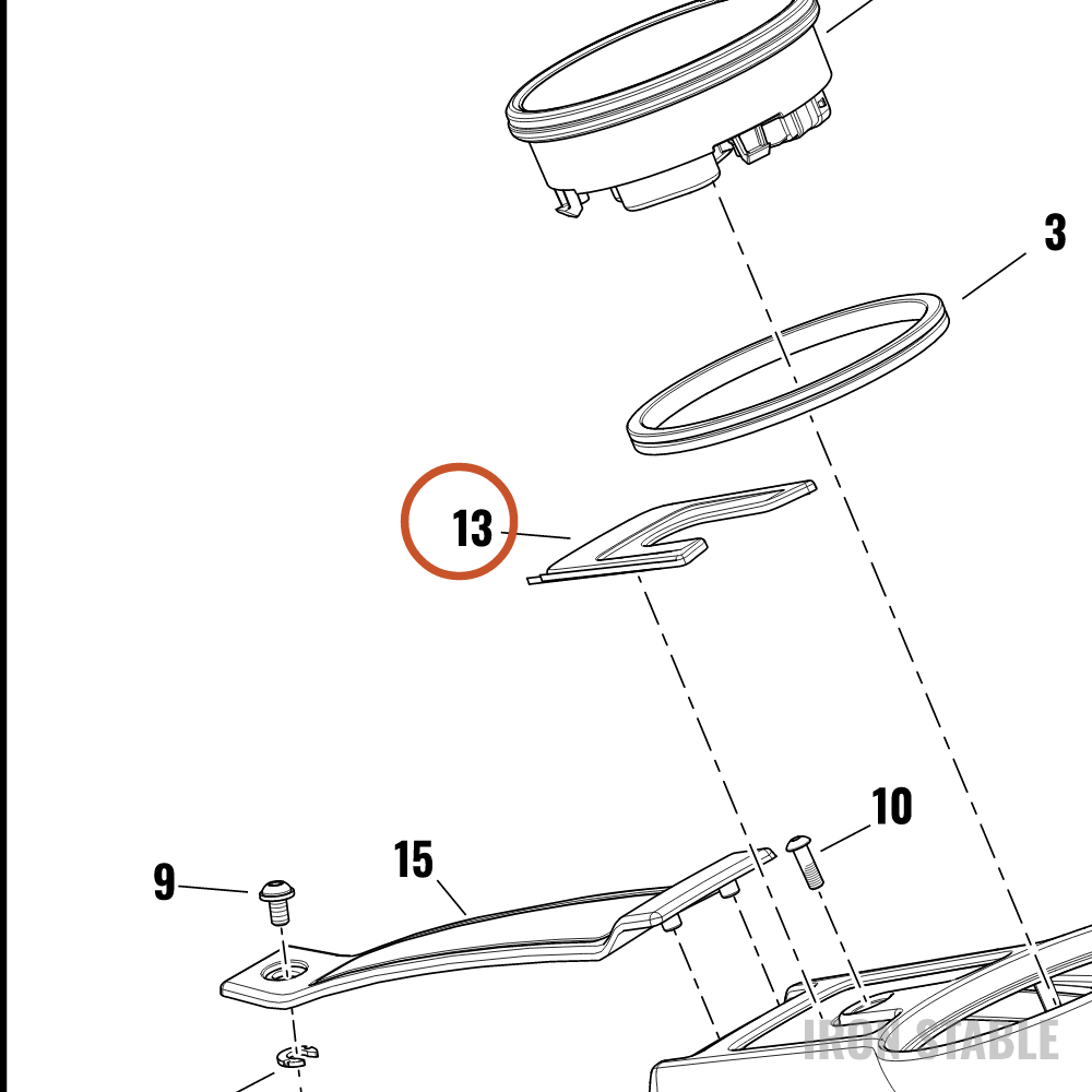 Harley-Davidson Medallion, Npl, Ftk Csl, Insert