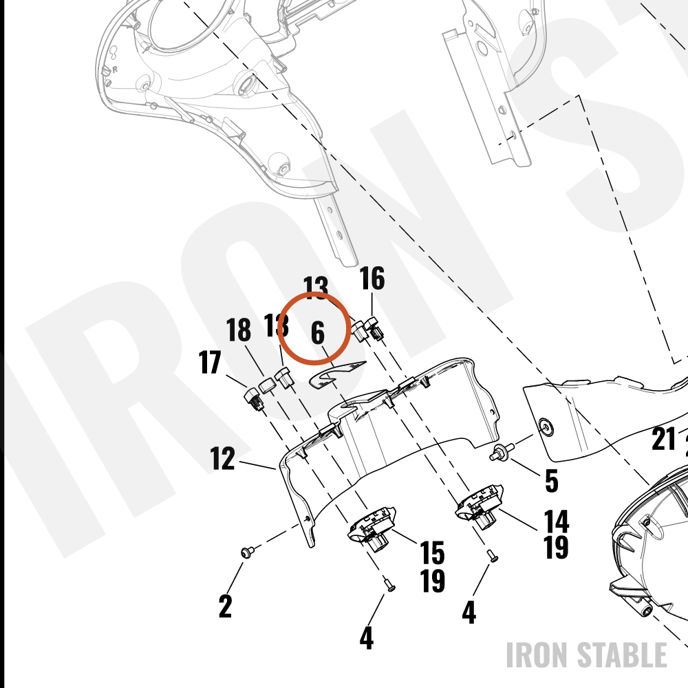 Harley-Davidson Medallion, Fork Lock