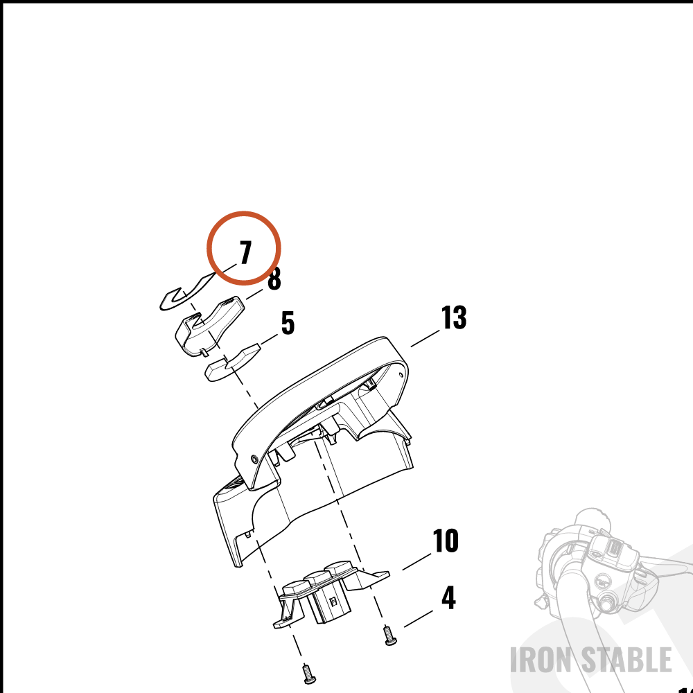 Harley-Davidson Medallion, Fork Lock