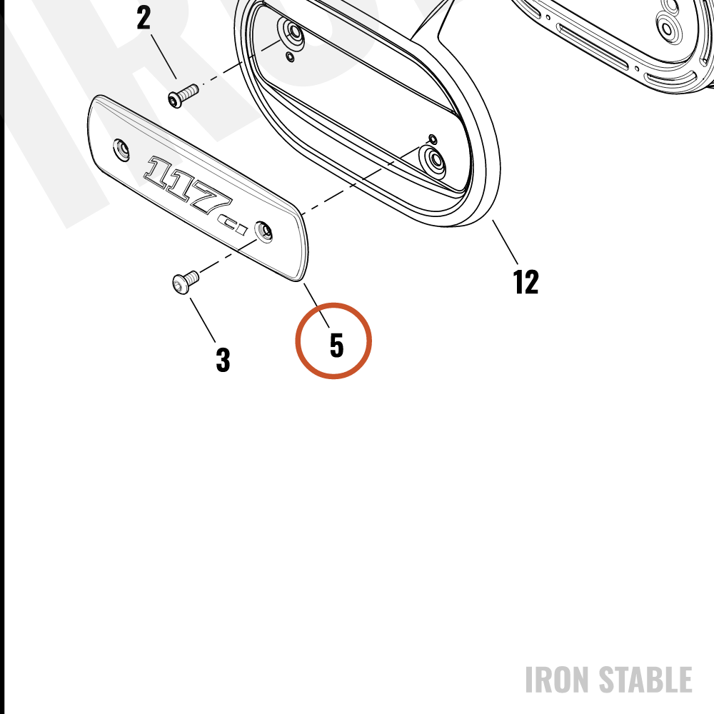 Harley-Davidson Medallion, Airclnr, Ventilator, G