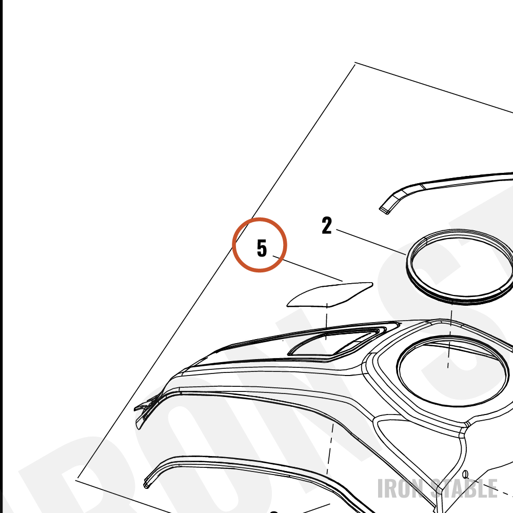 Harley-Davidson Medallion, Console, Cvo