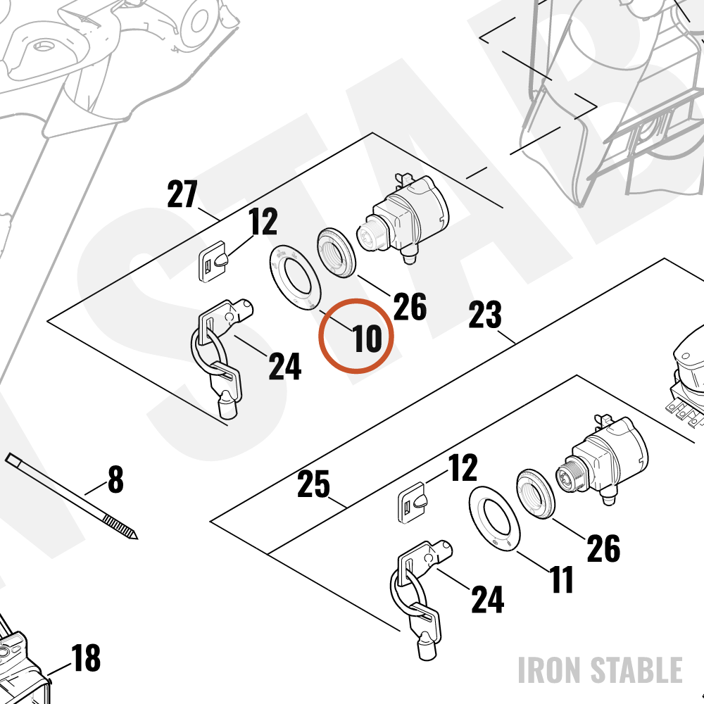Harley-Davidson Label, Ign Switch