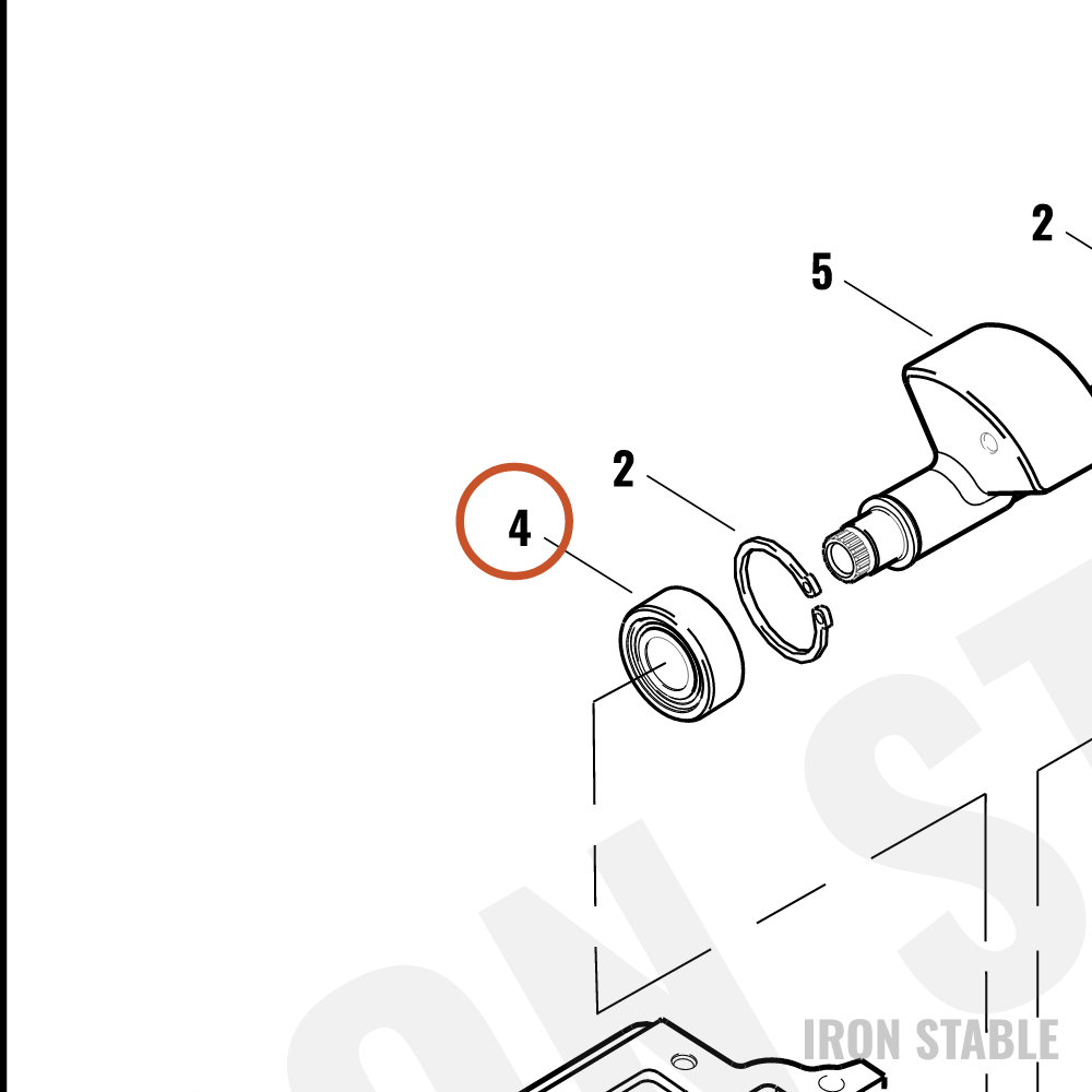 Harley-Davidson Bearing Cyl Roller Rh