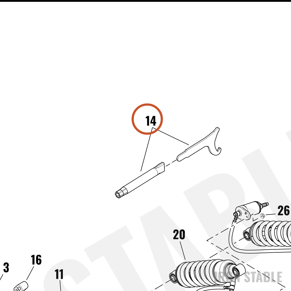 Harley-Davidson Kit, Tool, Spanner Wrench