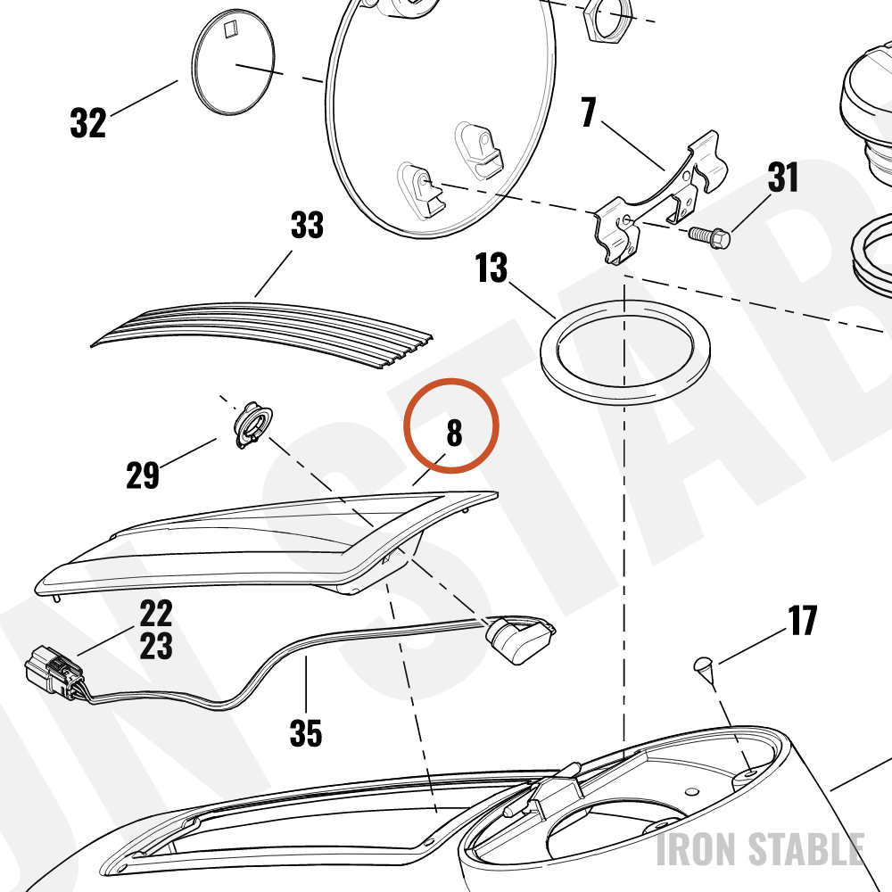 Harley-Davidson Insert, Console