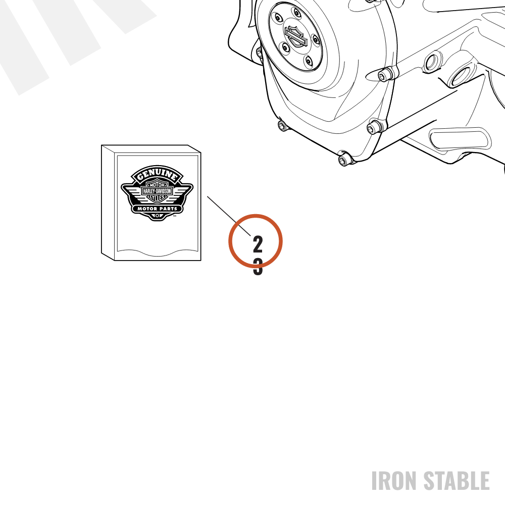 Harley-Davidson Engn Assembly, Shrt Block, 107, Sft, O