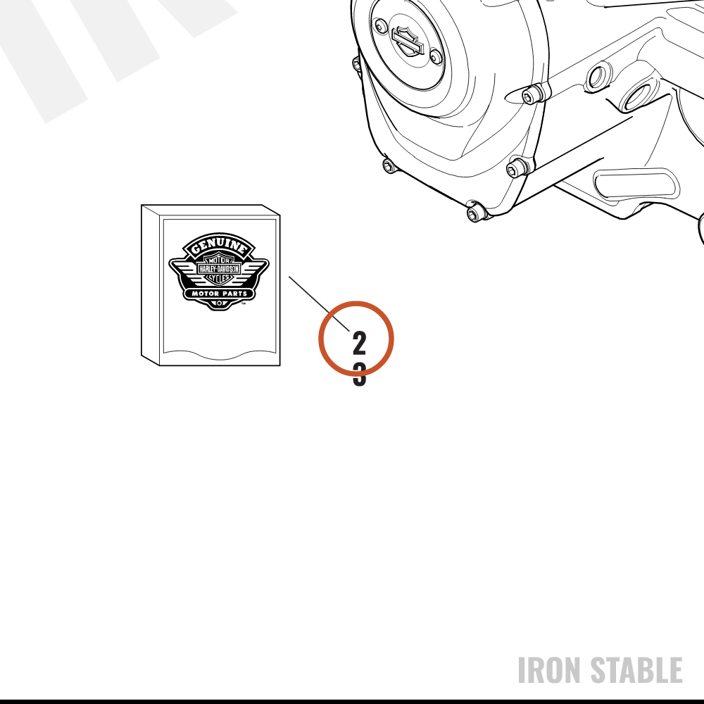 Harley-Davidson Engn Assembly, Shrt Block, 114, Otc