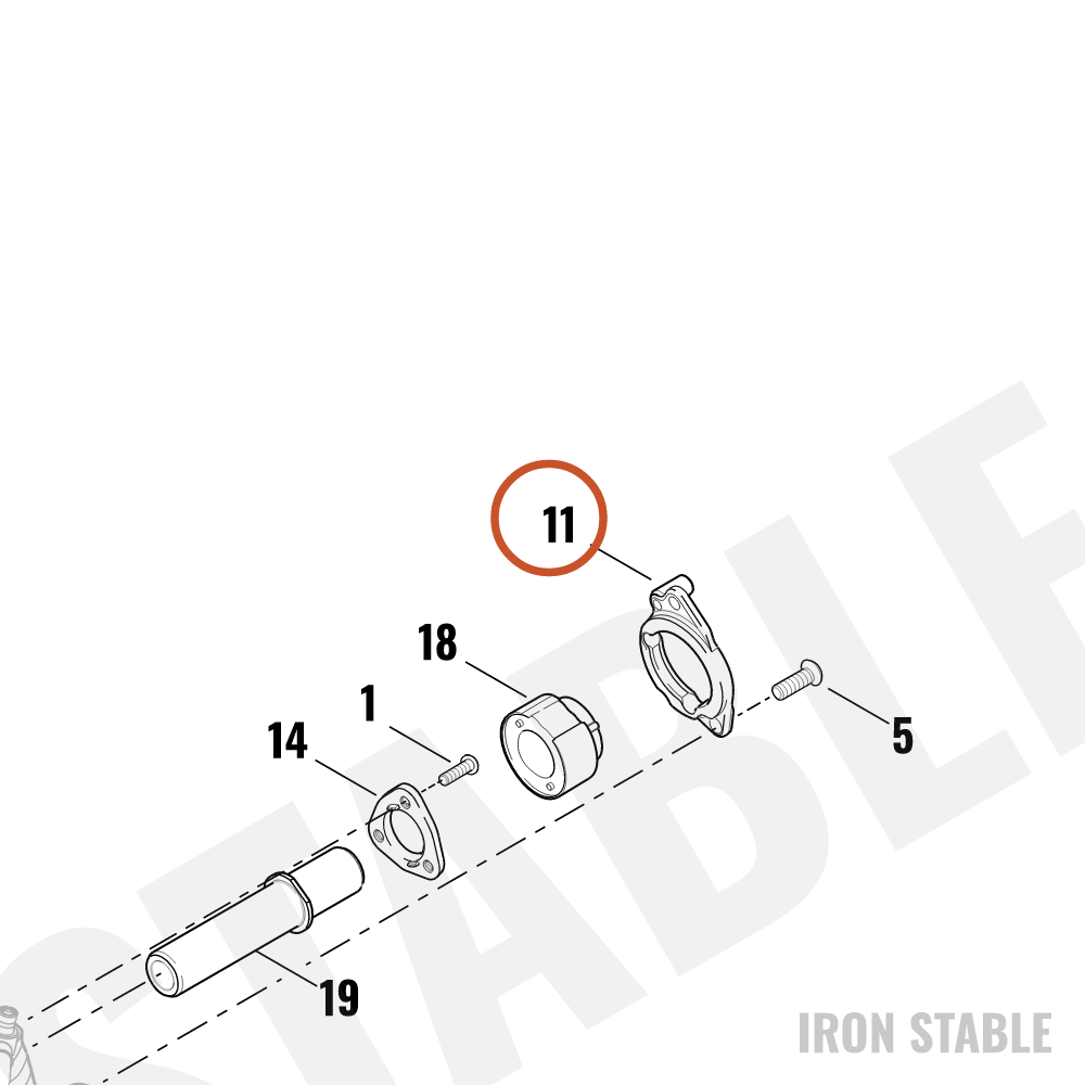 Harley-Davidson Mount, Engn Isol, X