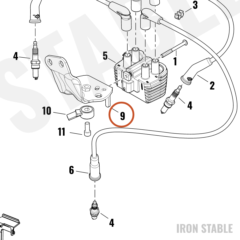 Harley-Davidson Bracket, Engn Mt, Mid