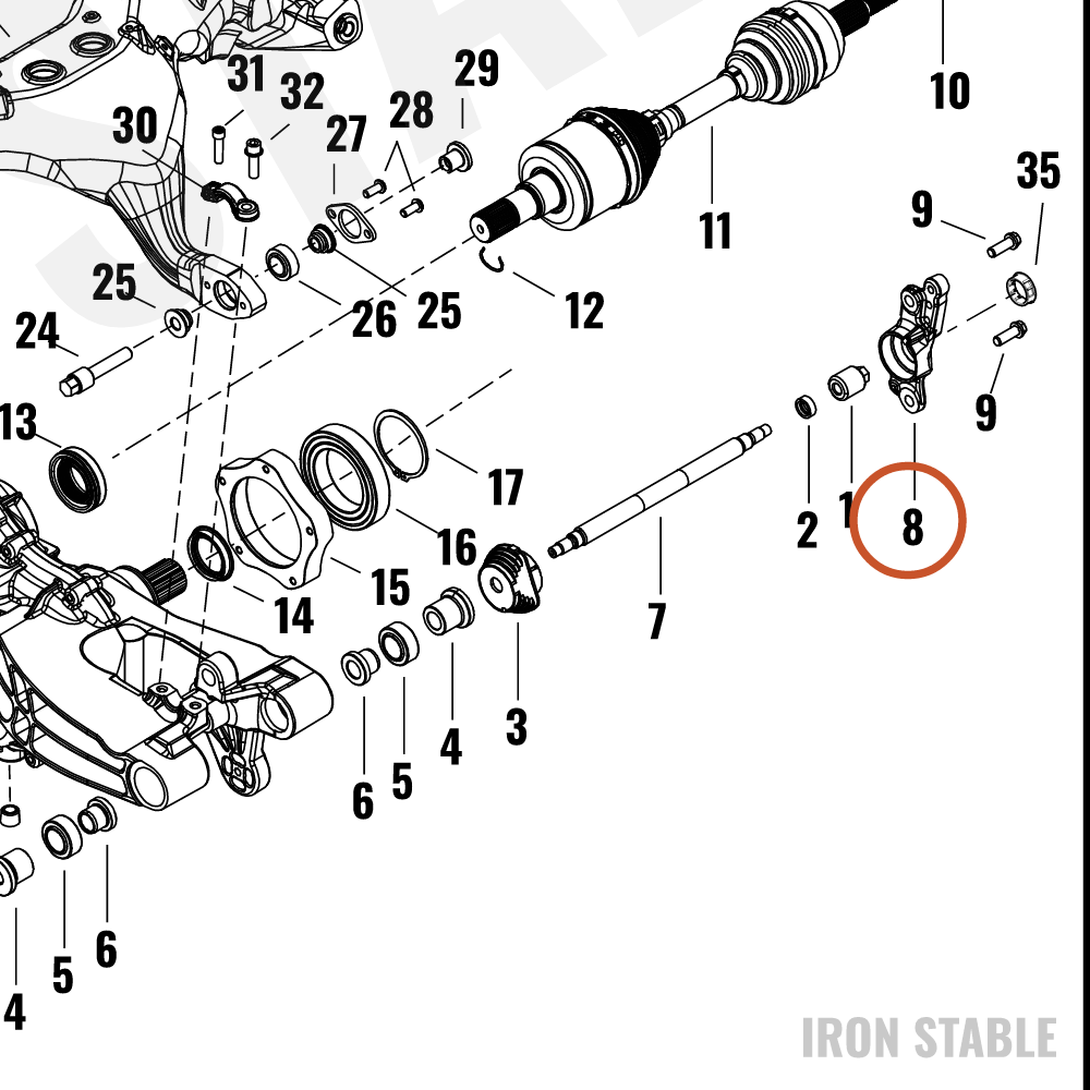 Harley-Davidson Bracket, Engn Mt, Lh Rear
