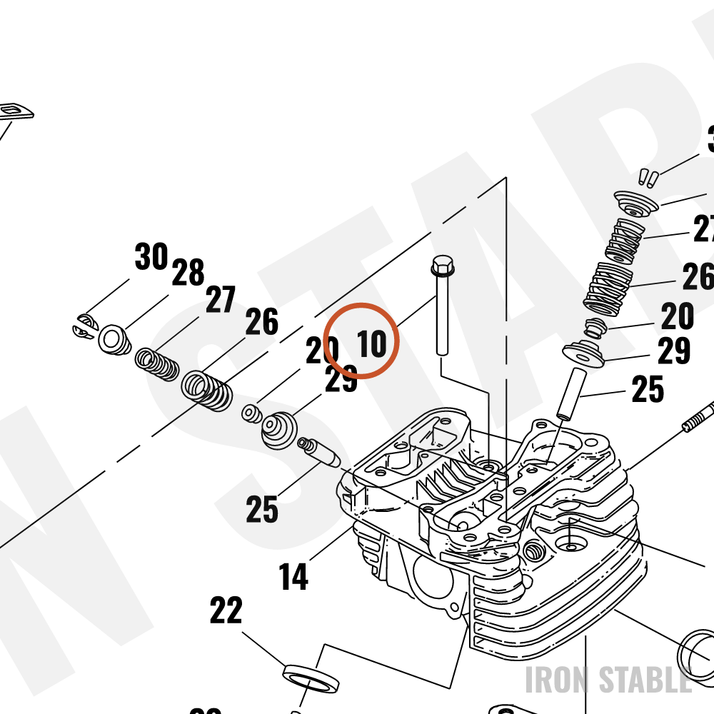 Harley-Davidson Screw, Cyl Hd, 3.17 Long/Dull Sl