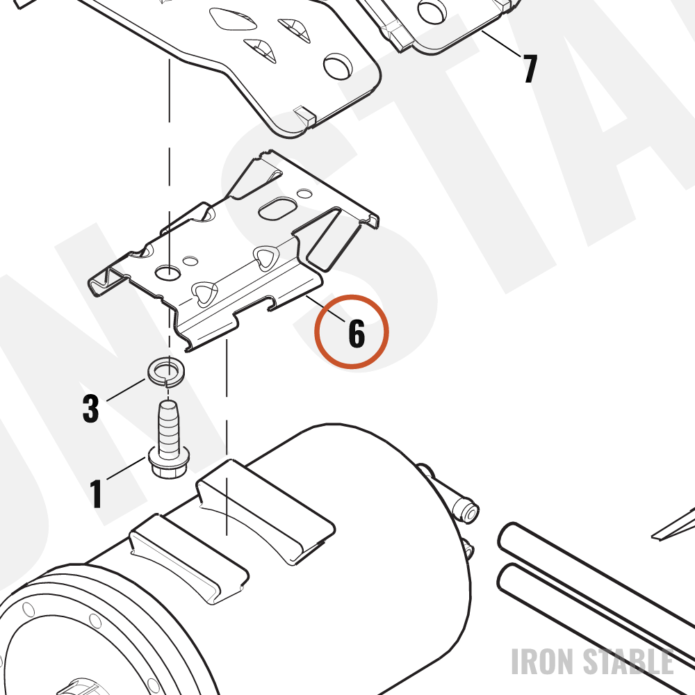 Harley-Davidson Dowel Pin, Split-Hollow
