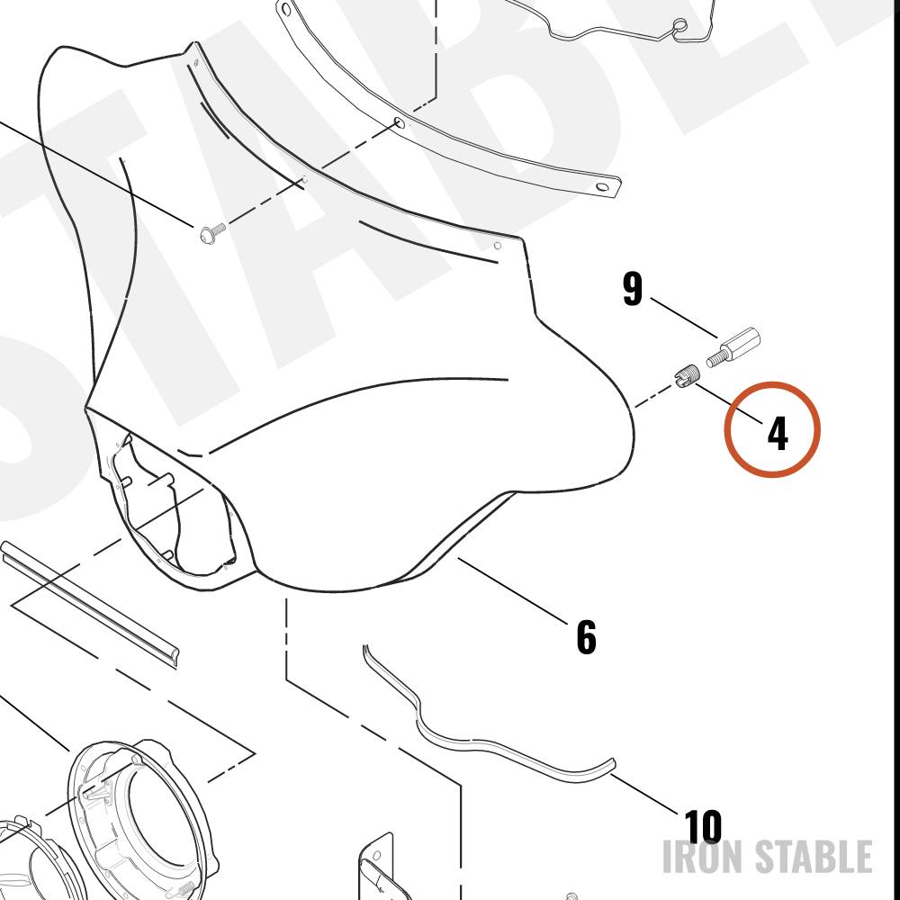 Harley-Davidson Insert, Thrd'd