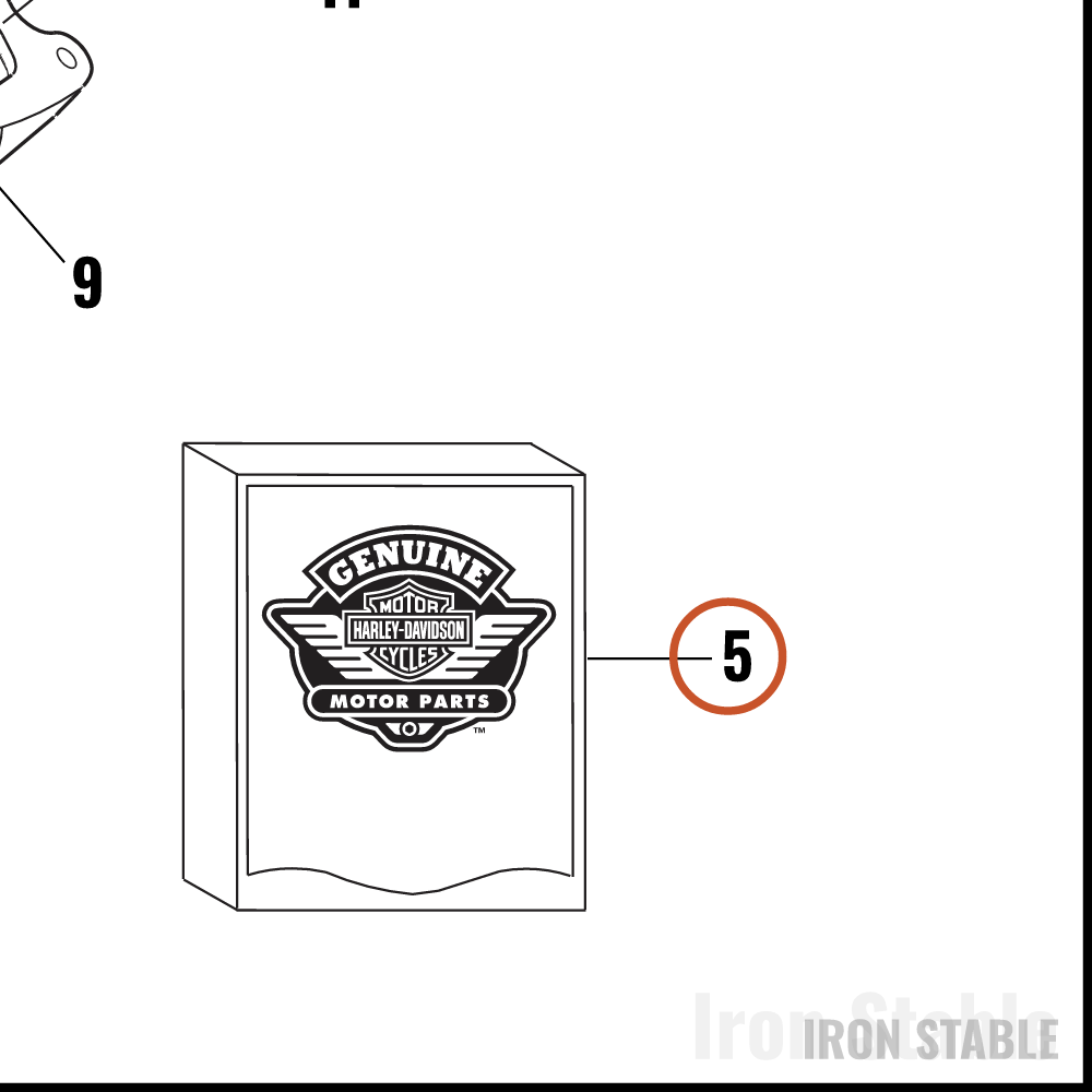 Harley-Davidson Kit Gaskets, Cam Cover, Vrsca/98