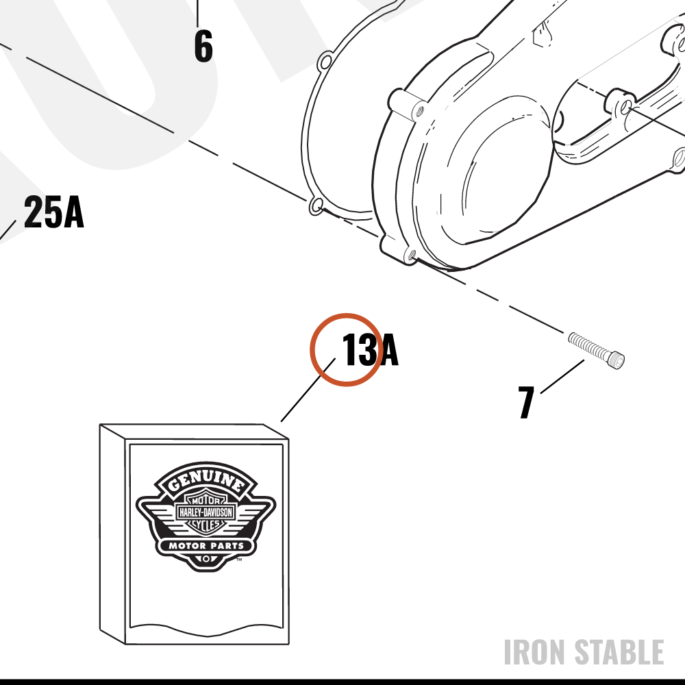 Harley-Davidson Kit Gaskets, Serv, 1k/5k/10k