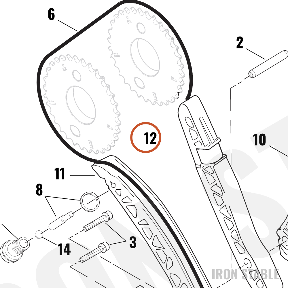 Harley-Davidson Guide, Secondary Chain