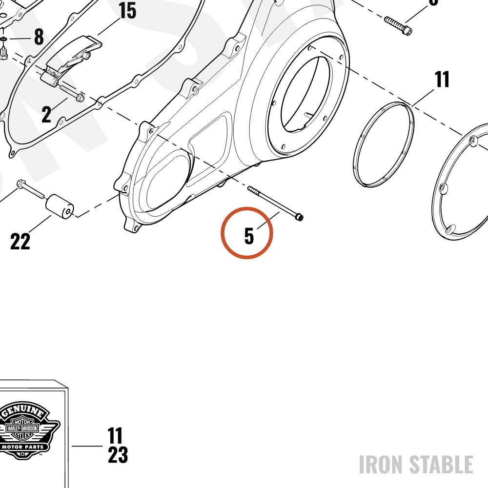 Harley-Davidson Screw, Hex Socket Head Cap Scre