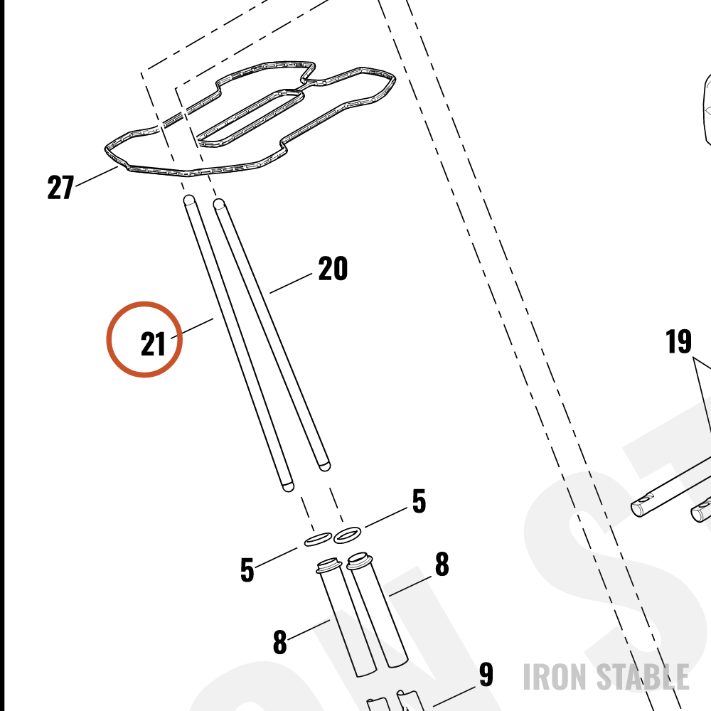 Harley-Davidson Push Rod, X