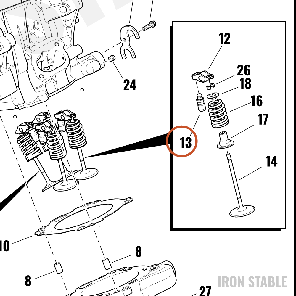 Harley-Davidson Lifter, Hydraulic Lash Adjuster