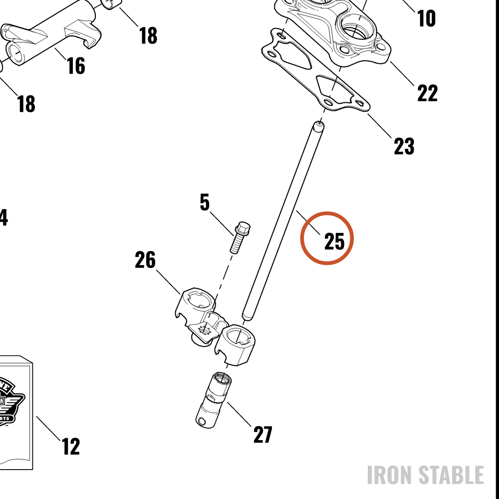 Harley-Davidson Pushrod, Intk