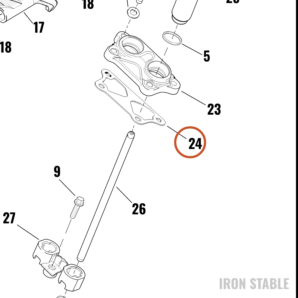 Harley-Davidson Gasket Tappet Cover