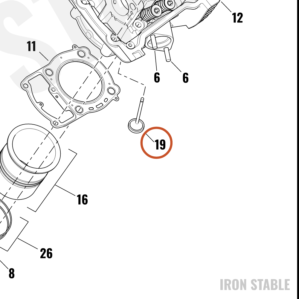 Harley-Davidson Valve, Intake