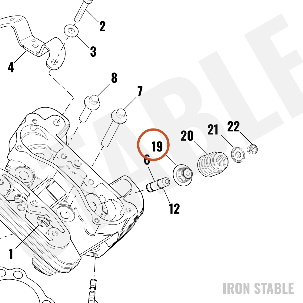 Harley-Davidson Kit-Serv, Valve Seal