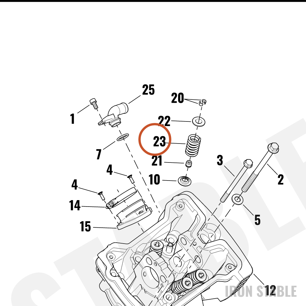 Harley-Davidson Spring, Valve