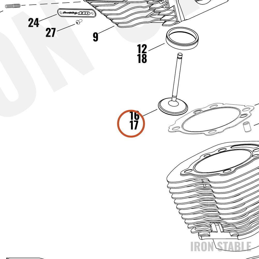 Harley-Davidson Intk Valve