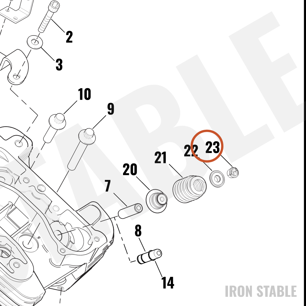 Harley-Davidson Keeper, Valve