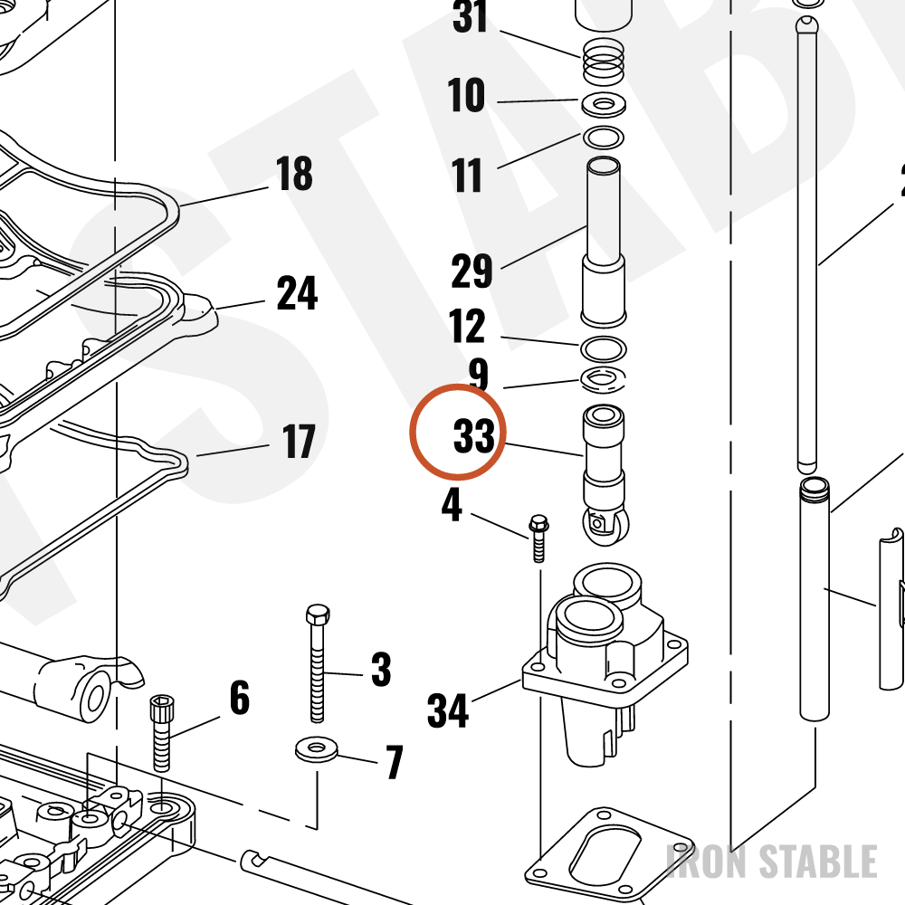 Harley-Davidson Lifter Tappet