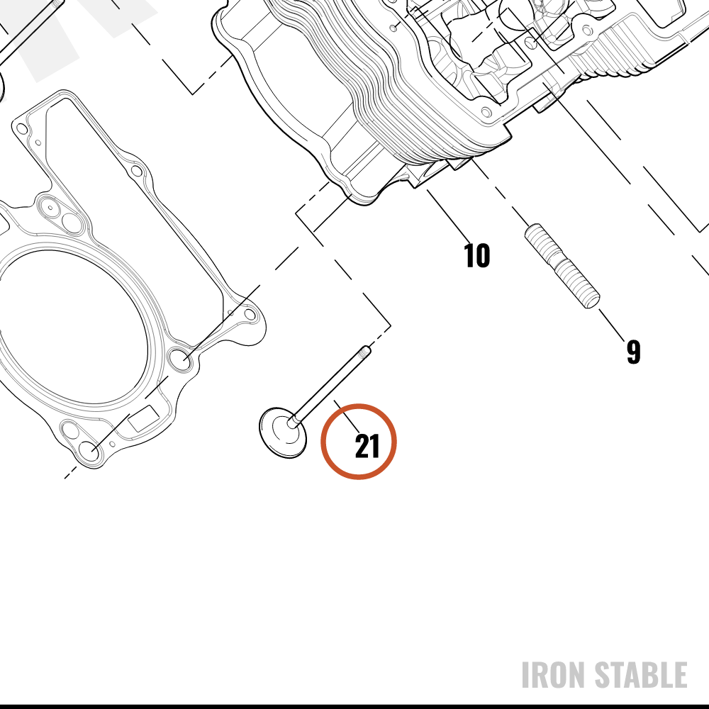 Harley-Davidson Valve, Exhaust