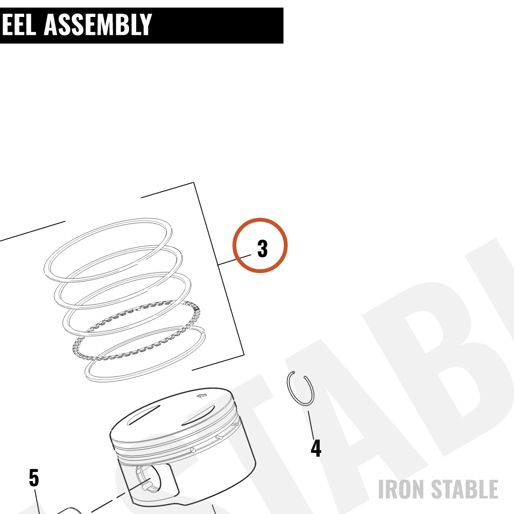 Harley-Davidson Piston W/Rings Standard 1450