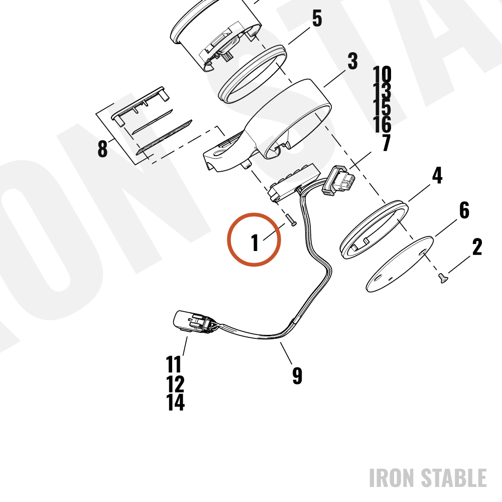 Harley-Davidson Screw, Self-Tap, Pan, Torx/Plasti