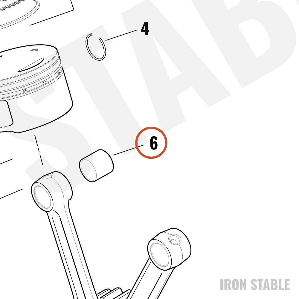 Harley-Davidson Flywheel W/Connecting Rod Assembly