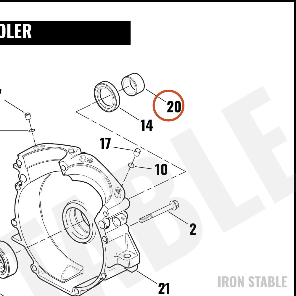 Harley-Davidson Spacer, Sprocket Shaft