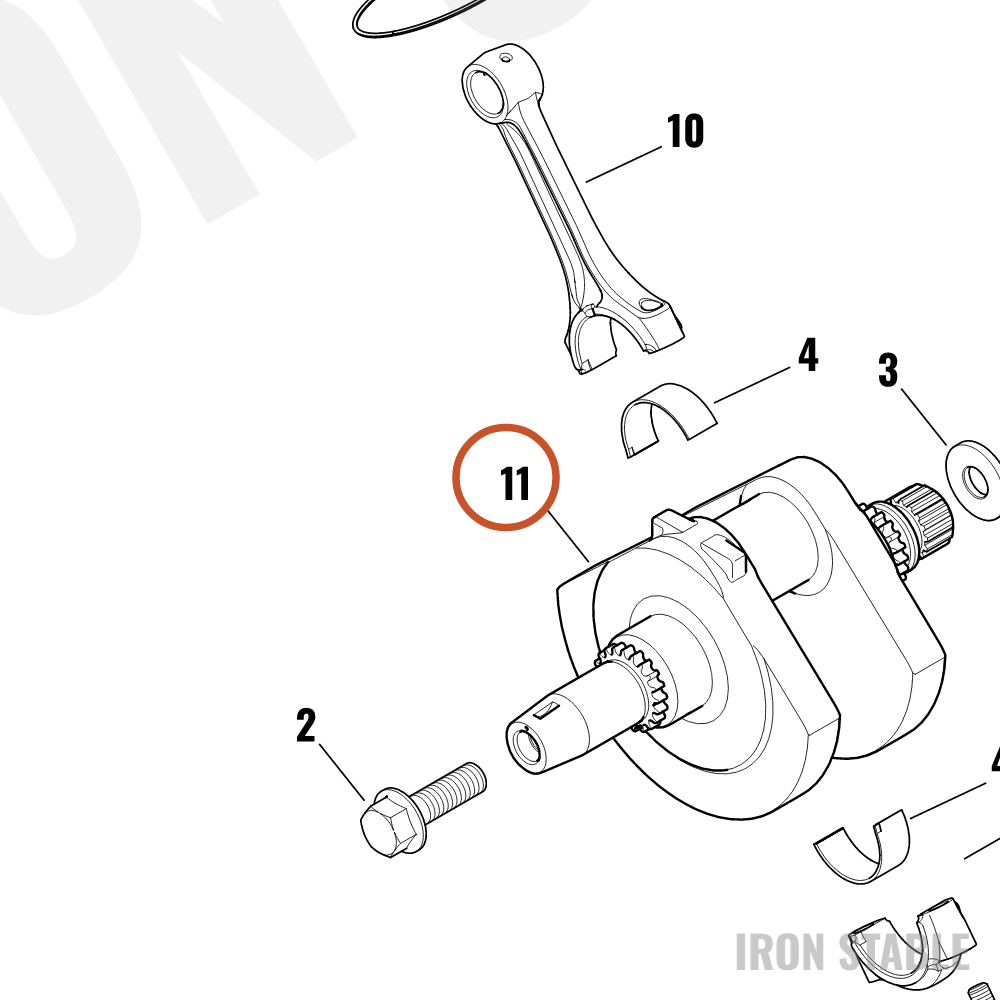 Harley-Davidson Crankshaft, Mach, G46