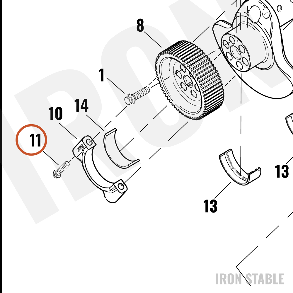 Harley-Davidson Conn Rod Sub-Component, X