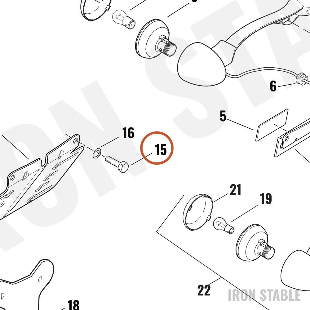 Harley-Davidson Screw, Torx Sckt, Butn Hd