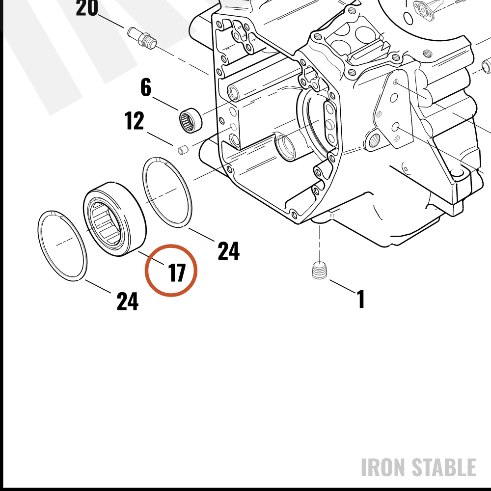 Harley-Davidson Bearing, Main