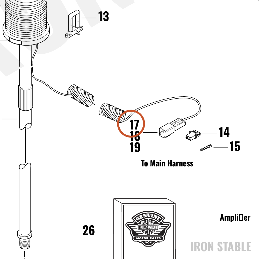 Harley-Davidson Gasket, Cam Cover