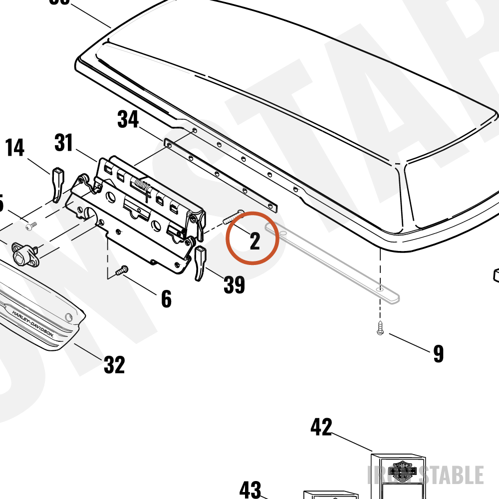 Harley-Davidson Screw, Machine