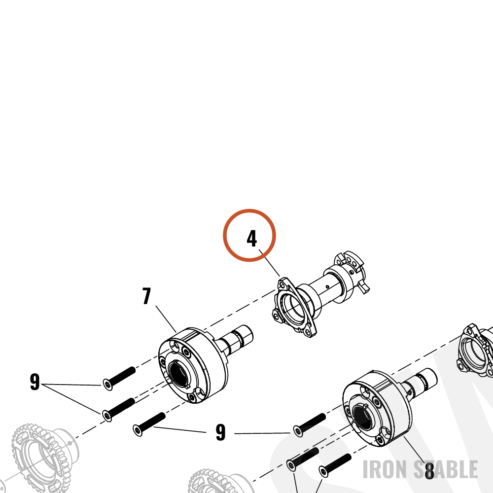 Harley-Davidson Camshaft, Mach, Rear Exhaust