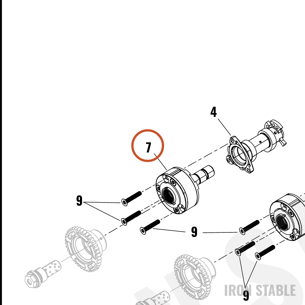 Harley-Davidson Cam Phaser, Exhaust Vvt Assembly Rr