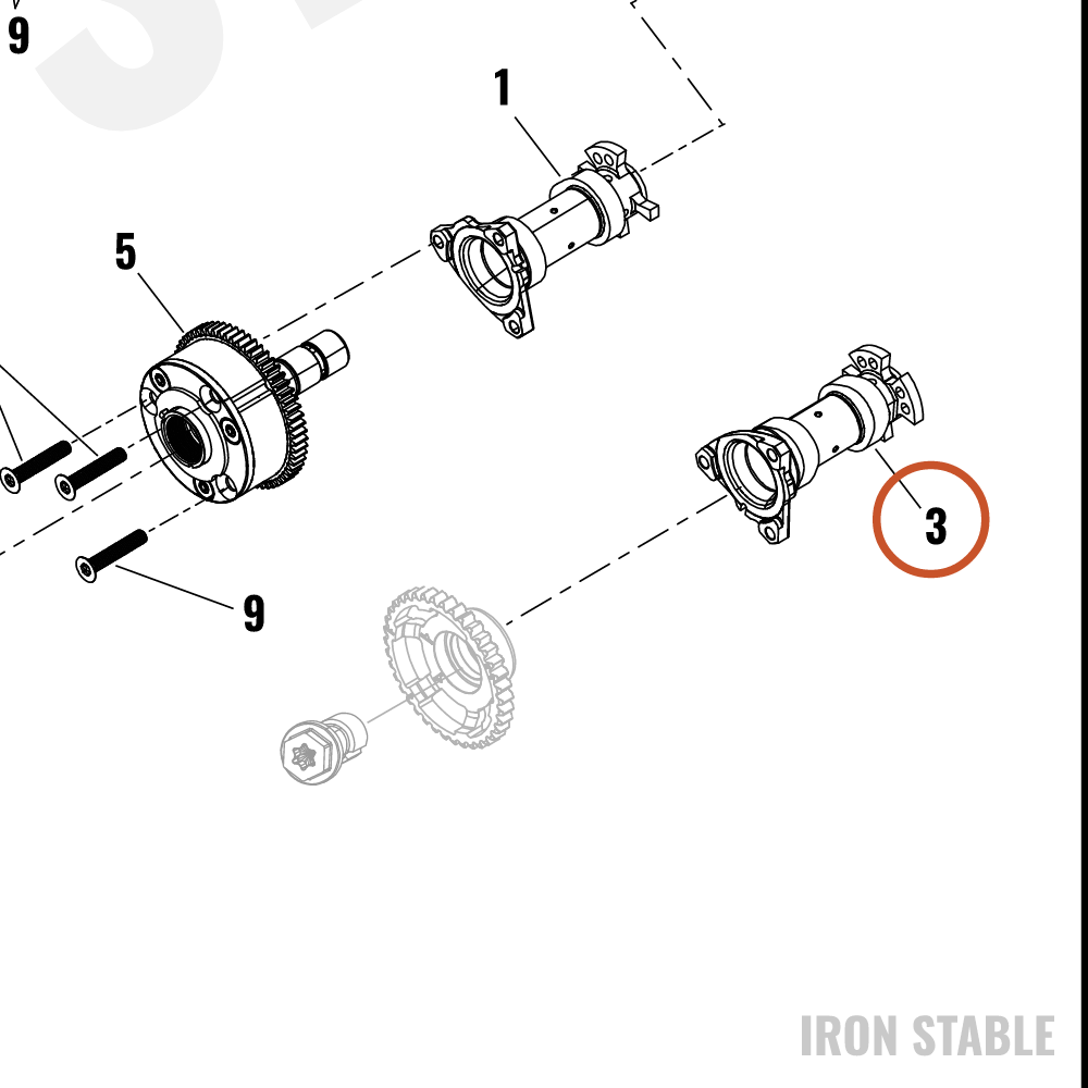 Harley-Davidson Camshaft, Mach, Front Exhaust