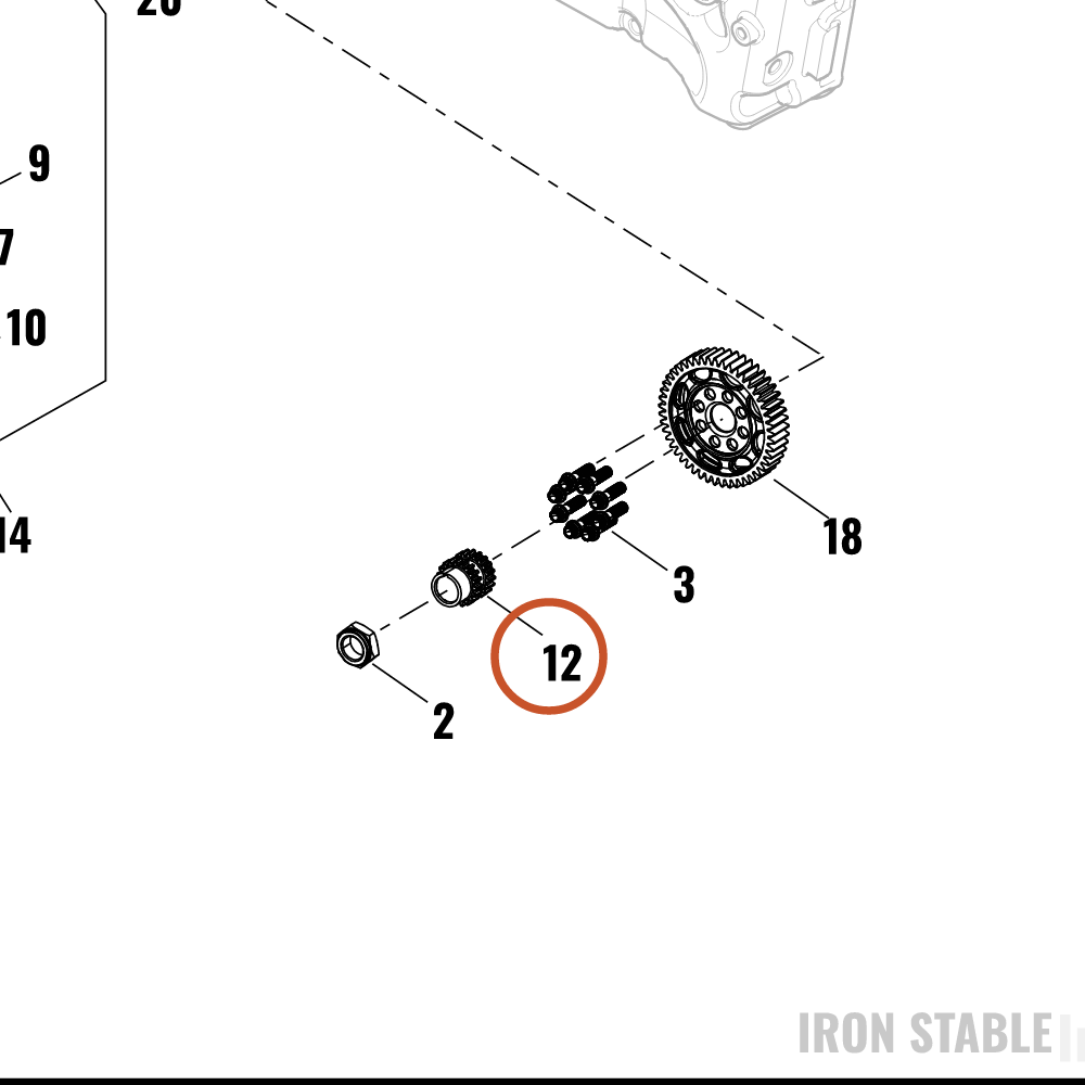 Harley-Davidson Sprocket, Cshft, Cam Drive