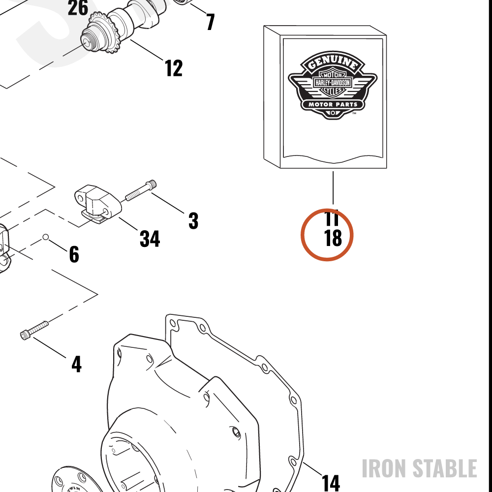 Harley-Davidson Primary Drive Kit