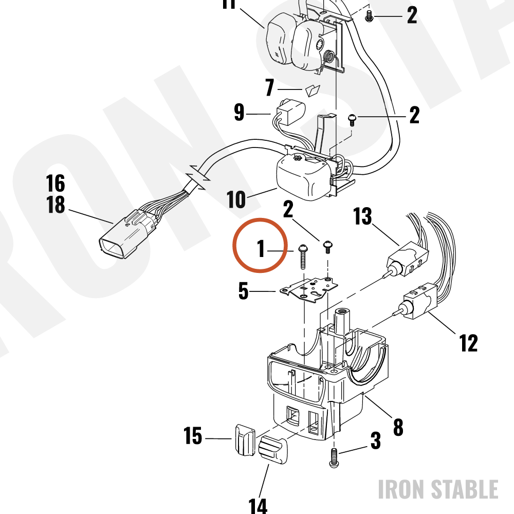Harley-Davidson Screw, Pan, W/Int Washer