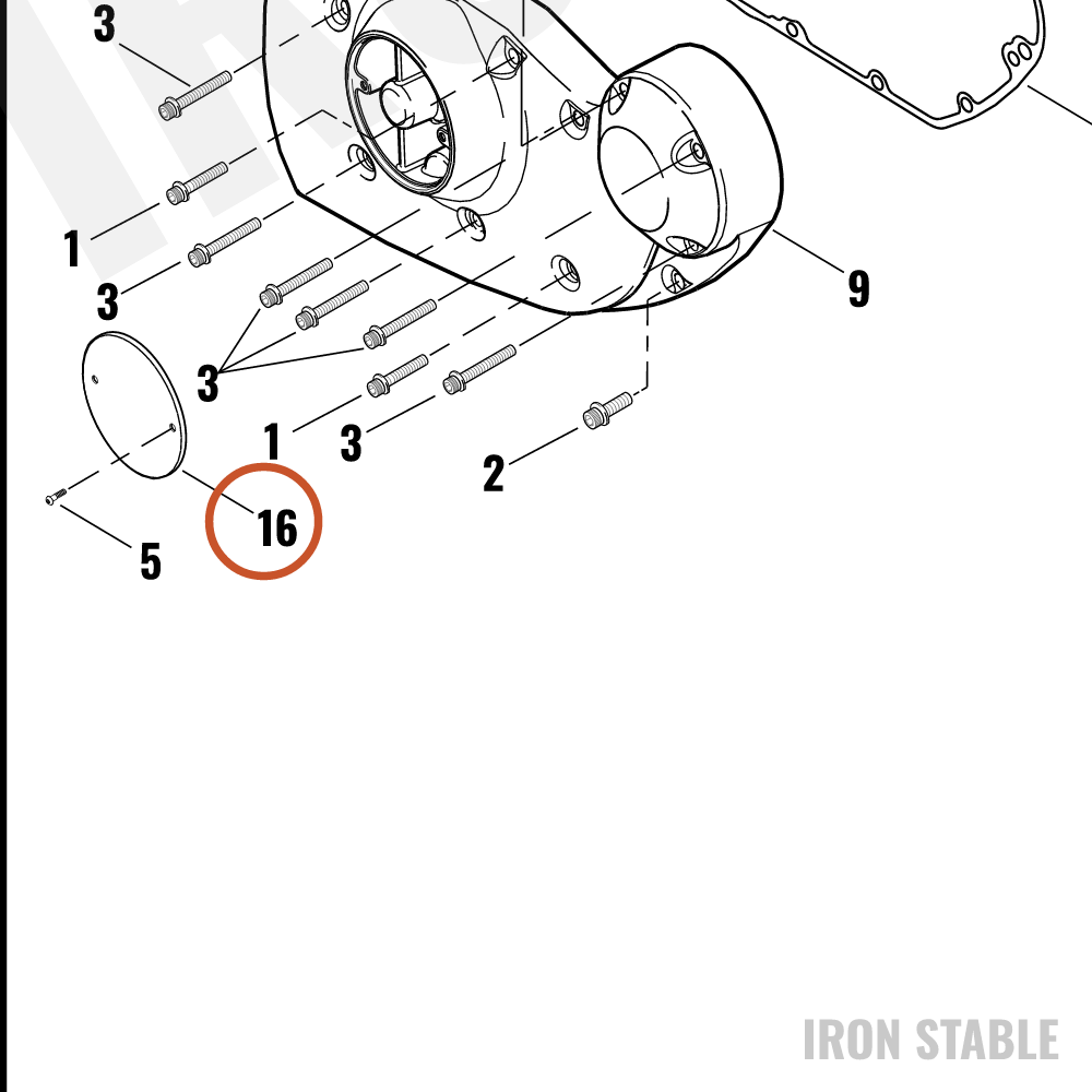 Harley-Davidson Cover, Timer